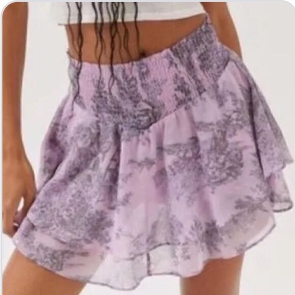 Urban Outfitters Lilac Mini Skirt NWOT - Picture 1 of 10